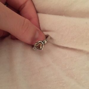 James Avery heart ring